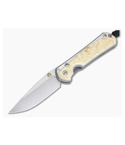 Chris Reeve Small Sebenza 31 Box Elder Inlay Drop Point 001 - CRK-S31-1108-001 1
