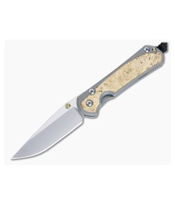Chris Reeve Small Sebenza 31 Frame Lock Folder Box Elder Inlay MagnaCut Drop Point S31-1108-013 - CRK-S31-1108-013 1