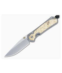 Chris Reeve Small Sebenza 31 Frame Lock Folder Box Elder Inlay MagnaCut Drop Point S31-1108-014 - CRK-S31-1108-014 1