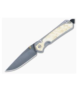 Chris Reeve Small Sebenza 31 Ladder Damascus Box Elder Inlaid Folder S31-1112 - CRK-S31-1112 1