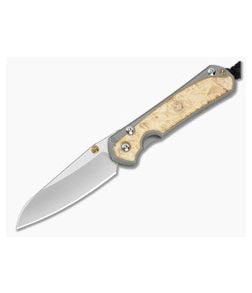 Chris Reeve Small Sebenza 31 Insingo Box Elder MIM Clip - CRK-S31-1126-183-004 1