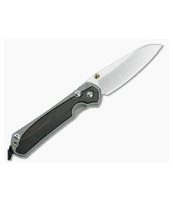 Chris Reeve Small Sebenza 31 Left Hand Insingo Macassar Ebony - CRK-S31-1129 1