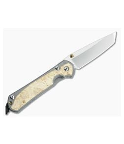 Chris Reeve Small Sebenza 31 Left Hand Tanto Box Elder - CRK-S31-1133-004 1