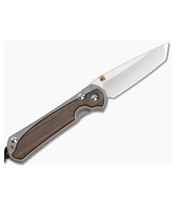 Chris Reeve Small Sebenza 31 Left Hand Tanto Macassar Ebony - CRK-S31-1135-001 1