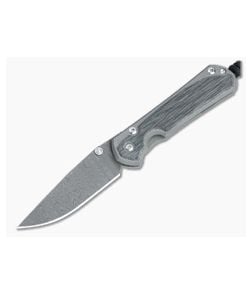 Chris Reeve Small Sebenza 31 Ladder Damascus Black Micarta Inlay Folding Knife 004 - CRK-S31-1204-004 1