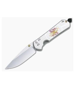 Chris Reeve Small Sebenza 31 S45VN Unique Graphic Titanium Folding Knife 006 - CRK-S31-1400-006 1