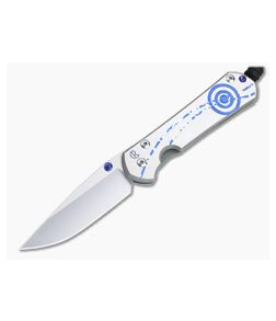 Chris Reeve Small Sebenza 31 S45VN Unique Graphic Titanium Folding Knife 009 - CRK-S31-1400-009 1
