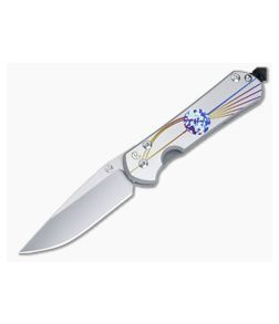 Chris Reeve Small Sebenza 31 Frame Lock Folder Unique Graphic Handle MagnaCut Drop Point S31-1400-014 - CRK-S31-1400-014 1