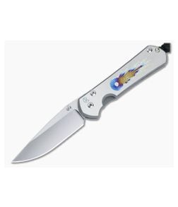Chris Reeve Small Sebenza 31 Frame Lock Folder Unique Graphic Handle MagnaCut Drop Point S31-1400-018 - CRK-S31-1400-018 1