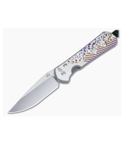 Chris Reeve Small Sebenza 31 Frame Lock Folder Unique Graphic Handle MagnaCut Drop Point S31-1400-022 - CRK-S31-1400-022 1