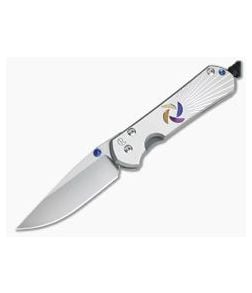 Chris Reeve Small Sebenza 31 Half Moons Unique Graphic Drop Point - CRK-S31-1400 1