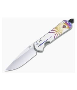 Chris Reeve Small Sebenza 31 S45VN Almandine Unique Graphic Folder 014 - CRK-S31-1408-014 1