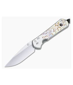 Chris Reeve Small Sebenza 31 S45VN Almandine Unique Graphic Folder 015 - CRK-S31-1408-015 1