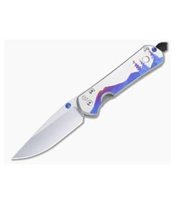 Chris Reeve Small Sebenza 31 S45VN MOP "Night Sky" Unique Graphic Folder 032 - CRK-S31-1408-032 1
