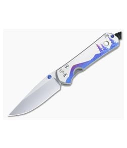 Chris Reeve Small Sebenza 31 S45VN MOP "Night Sky" Unique Graphic Folder 034 - CRK-S31-1408-034 1