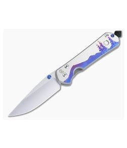 Chris Reeve Small Sebenza 31 S45VN MOP "Night Sky" Unique Graphic Folder 035 - CRK-S31-1408-035 1