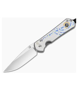 Chris Reeve Small Sebenza 31 Unique Graphic Pyrite Cabochon - CRK-S31-1408-0984-001 1