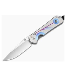 Chris Reeve Small Sebenza 31 Unique Graphic Pyrite Cabochon - CRK-S31-1408-0984-002 1