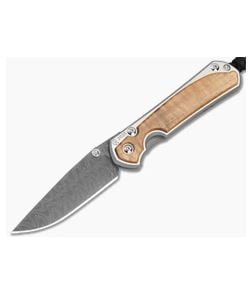 Chris Reeve Small Sebenza 31 GP Exclusive 2025 Damascus Annual Koa Wood - CRK-S31-1816 1