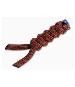 Chris Reeve Small Sebenza 31 Lanyard Rust with Blue Pin - CRK-S31-7051 1