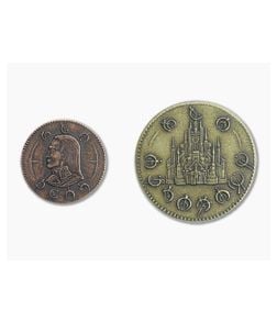 Shire Post Mint Mistborn Set #1 - Two Coins of The Final Empire Copper and Brass - SPM-SA-MB-SET01 1