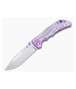 Spartan Harsey Folder MagnaCut Special Edition Purple/Satin Sound Wave SF5-090 - SB-SF5-090 1