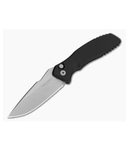 Protech Pallas Black Aluminum Stonewashed MagnaCut Spartan Blades Collaboration Automatic Knife (3.50" Blade) SB1101 - PT-SB1101 1