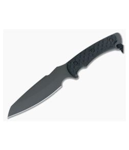 Spartan Hybris Black Fixed Blade Black Kydex Sheath - SB-42BKBKKYBK 1