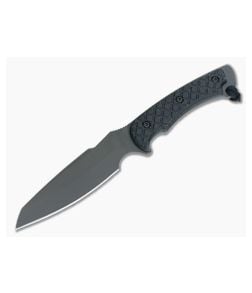 Spartan Hybris Black Fixed Blade Black MOLLE Sheath - SB-42BKBKNLBK 1