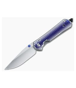 Chris Reeve Large Sebenza 21 Unique Graphic Concord Dots - CRK-L21-X046 1