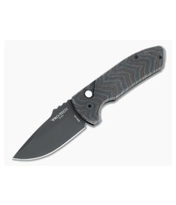 Protech Knives Les George SBR Custom DLC S35VN G-Carta Top Automatic Knife - PT-SBR-M-01 1