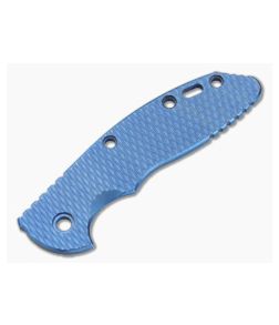 Hinderer Knives Stonewash Blue Titanium Handle Scale for XM-18 3.5" Textured - HK-0224 1