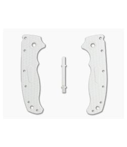 Demko Knives AD20.5 Replacement Scales - White FRN - DK-SCALES-WHITE 1
