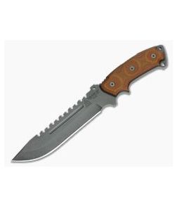 TOPS Knives Steel Eagle Delta Class Acid Rain 1095 Sandwiched Micarta - TP-SE107C-DC 1