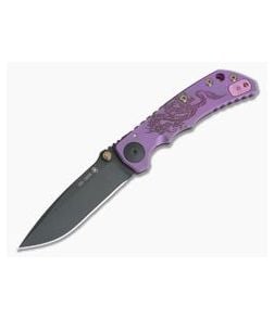 Spartan Harsey Folder Purple Dragon Special Edition Black PVD S35VN - SB-SF5-003 1