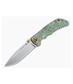 Spartan Harsey Folder Special Edition Plague Doctor Stonewashed S45VN - SB-SF5-013 1