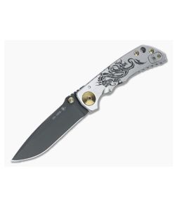 Spartan Harsey Folder Special Edition Black and Satin Dragon Black PVD S45VN - SB-SF5-024 1