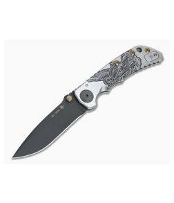 Spartan Harsey Folder Special Edition Saint Michael the Archangel Black PVD S45VN - SB-SF5-025 1