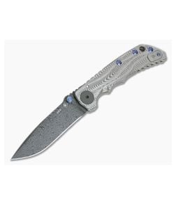 Spartan Harsey Folder Special Edition Sound Wave Nichols Damascus Folder 030 - SB-SF5-030 1