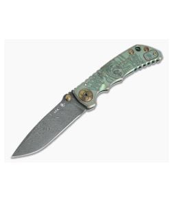 Spartan Harsey Folder Special Edition Plague Doctor Nichols Damascus Folder 060 - SB-SF5-060 1