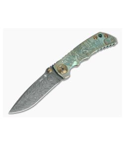 Spartan Harsey Folder Special Edition Plague Doctor Nichols Damascus Folder 061 - SB-SF5-061 1