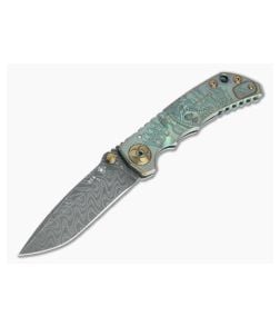 Spartan Harsey Folder Special Edition Plague Doctor Nichols Damascus Folder 065 - SB-SF5-065 1