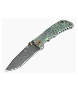 Spartan Harsey Folder Special Edition Plague Doctor Nichols Damascus Folder 067 - SB-SF5-067 1
