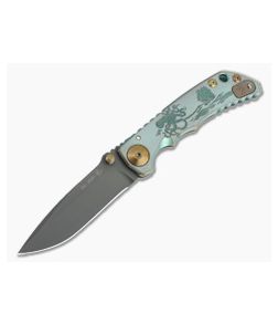 Spartan Harsey Folder Special Edition Green and Bronze Kraken Black PVD S45VN Folder 084 - SB-SF5-084 1