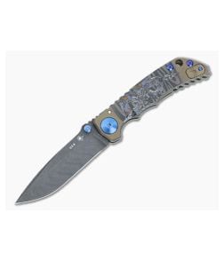 Spartan Harsey Folder Damascus Special Edition Dragon SF5-092 - SB-SF5-092 1