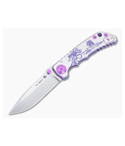 Spartan Harsey Folder MagnaCut Special Edition Purple/Satin Kraken SF5-095 - SB-SF5-095 1