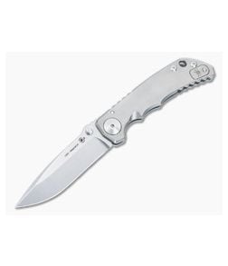 Spartan Harsey Folder Titanium Stonewashed MagnaCut SF5-SW - SB-SF5-SW 1