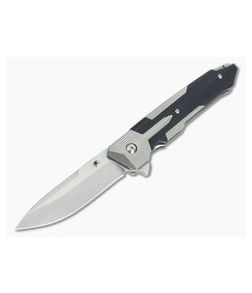 Spartan Kranos Titanium Flipper Black G10 S35VN - SB-6SWPLBK 1
