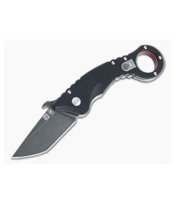 Spartan-Ronin Shoto Folding Karambit Dark Stonewashed XHP Black G10 Liner Lock Folder SFBL9BK - SB-SFBL9BK 1