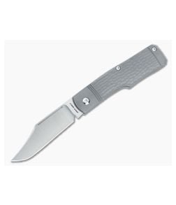 Jack Wolf Knives Sharpshooter Jack Slip Joint Titanium Jigged SHARP-02-TI-JIGGED - JWK-SHARP-02-TI-JIGGED 1